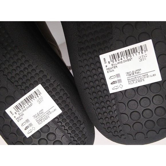 Clarks Women's Size 8 Cloudsteppers Booties Sillian 2.0 West Pewter Brown Zip - Picture 9 of 12